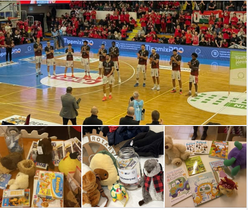 Jótékonysági játékgyűjtő akció